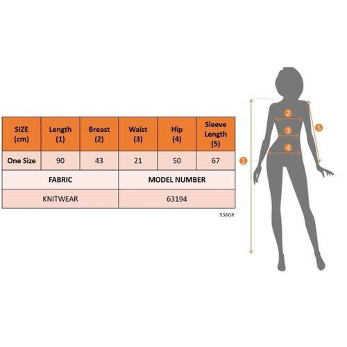 Kadın Uzun Kollu Yakası Fermuarlı Mini Triko Elbise