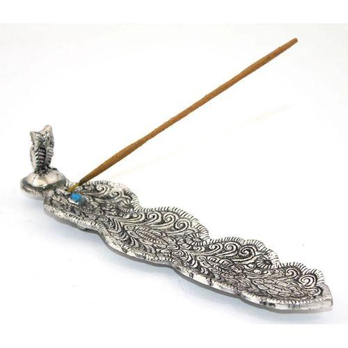 Metal Kayık Baykuş Tasarımı Tütsülük Model 2