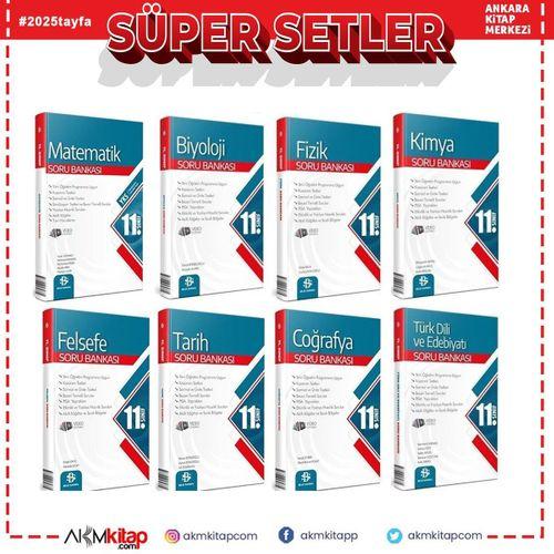 Bilgi Sarmal 11.Sınıf Soru Bankası Seti 8 Kitap