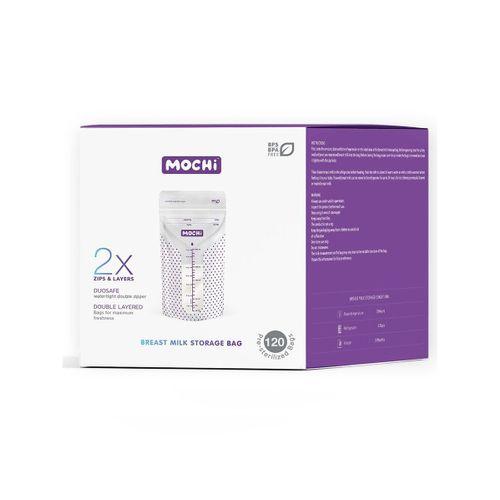 Mochi Anne Sütü Saklama Poşeti 120 Adet 200ml