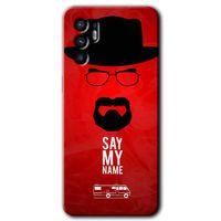 Oppo Reno 6 HD Baskılı Kılıf + 9D Tam Ekran Koruyucu - Say My Name