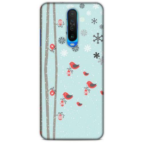 Yılbaşı Süsleri 49 Xiaomi Redmi K30 5G Kılıf Silikon Kapak