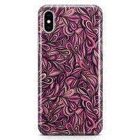 Apple iPhone XS Max Kılıf Döngüsel Öğeler Arka Kapak Koruma Desenli Full Koruyucu