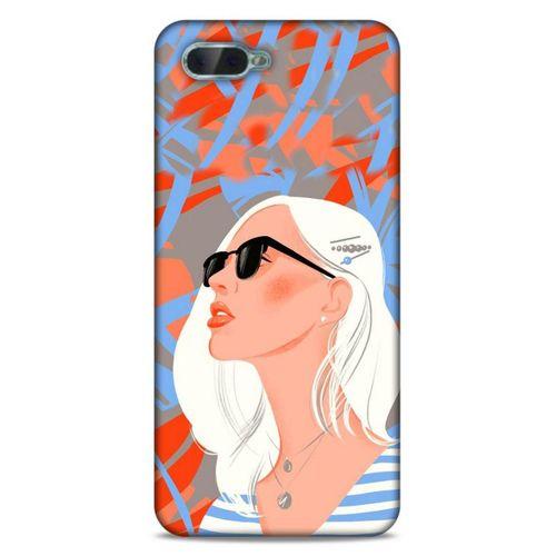 Lopard Oppo Rx17 Neo Uyumlu Kılıf Sürreal Yüzler ♀ (13) Silikon Kap Baskılı