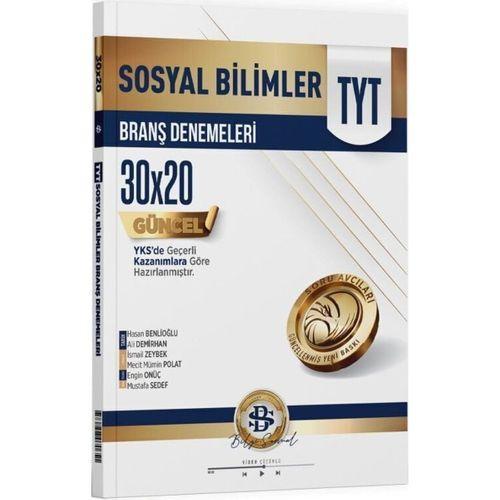 TYT Sosyal Bilimler 30x20 Branş Denemeleri Bilgi Sarmal Yayınları
