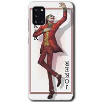 Potkal Hediye Fabrikası Samsung Galaxy A31 Kılıf HD Desen Baskılı Arka Kapak - Joker İskambil