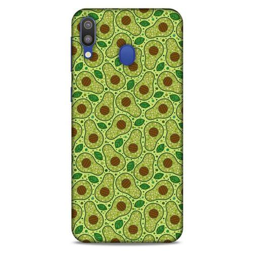Frutix Avokado 01 Samsung Galaxy M20 Kılıf Desenli Silikon
