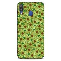 Frutix Avokado 01 Samsung Galaxy M20 Kılıf Desenli Silikon