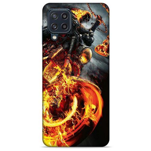 Samsung Galaxy M32 Uyumlu Kılıf Motorsiklet (18) Telefon Kılıfları İskelet