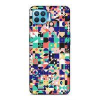 Oppo Reno 4 Lite Uyumlu Kılıf Insomnia (40) Fit Silikon Kılıf Minik Kareler
