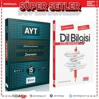 Toprak Yayıncılık AYT Sosyal Bilimler 2 Deneme ve AKM Dil Bilgisi Soru Bankası Seti 2 Kitap