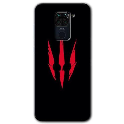 Xiaomi Redmi Note 9 Kılıf Kapak - Ayı Pençesi +Hayalet Ekran Yandan Gözükmez