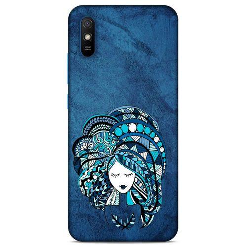 Lopard Xiaomi Redmi 9A Uyumlu Kılıf Sürreal Yüzler ♀ (35) Fit Design Kılıf Baskılı