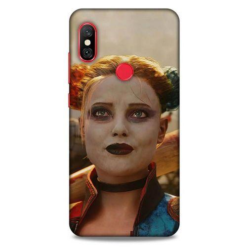 Xiaomi Redmi Note 6 Pro Uyumlu Kılıf Harley Quinn (5) Koruma Kabı Bej