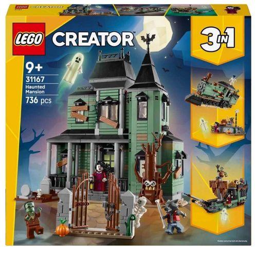 Eğitici Oyuncak LEGO Creator 3'ü 1 Arada Hayaletli Köşk 31167