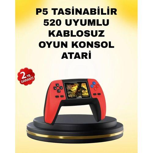 P5 Retro Gamepad 520 Oyunlu Tv Ve Elde Oynanabilir Konsol