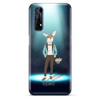 Oppo Realme 7 Kılıf FunnyMaX (37) Silicone Cover Yeşil