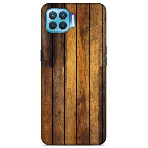 Lopard Oppo Reno 4 Lite Uyumlu Kılıf Wood'X (14) Lansman Kılıf Desenli