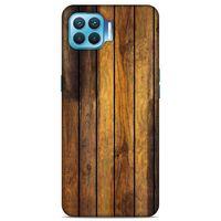 Lopard Oppo Reno 4 Lite Uyumlu Kılıf Wood'X (14) Lansman Kılıf Desenli