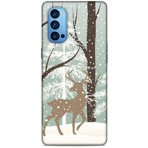 Oppo Reno 4 Pro Kılıf Snowix (22) Tam Koruma Kılıfı Açık Kahve