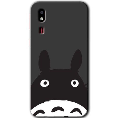 Potkal Hediye Fabrikası Samsung Galaxy A2 Core Kılıf HD Desen Baskılı Arka Kapak - Şaşkın Eşek