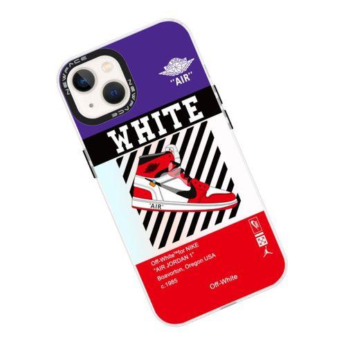 Fogy iPhone 14 İçin Kılıf Estoril HD Desenli Airbagli Kamera Çıkıntılı Sararmayan Kılıf
