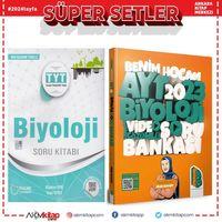Palme TYT Biyoloji ve Benim Hocam 2023 AYT Biyoloji Soru Bankası Seti 2 Kitap