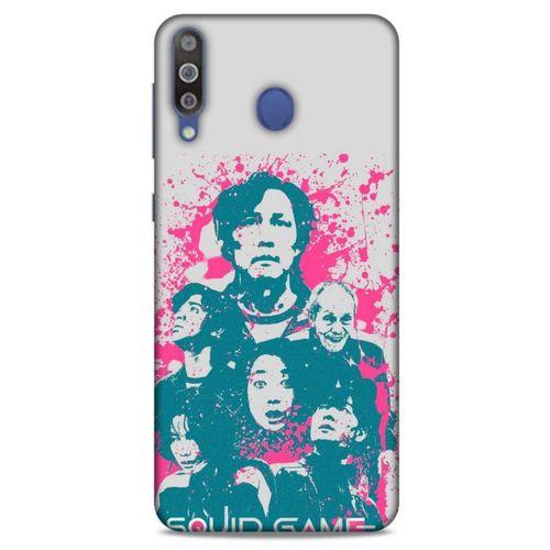 Samsung Galaxy M30 Uyumlu Kılıf Squid Game (8) Baskılı Kılıf Sang