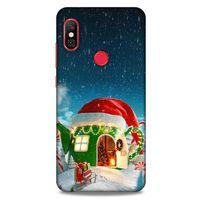 Xiaomi Redmi Note 6 Pro Kılıf Snowix (2) Kabı Yeşil Kırmızı