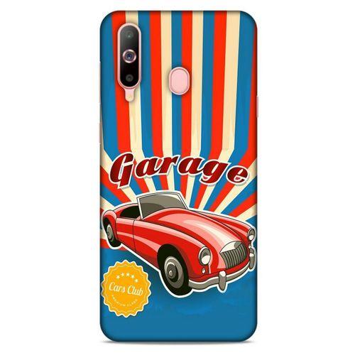 Retro (11) Desen Tam Koruma Renkli Samsung Galaxy A60 Kılıf