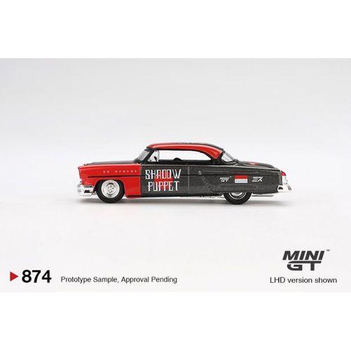 Mini GT Lincoln Capri Hot Rod 1954 "Shadow Puppet" MINI GT x MIZU Diecast 2024 BL 874