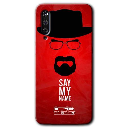 Xiaomi Mi 9 SE Kılıf HD Desen Baskılı Arka Kapak+Temperli Cam - Say My Name