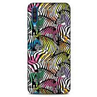 Animax Colorful Zebra Samsung Galaxy A50 Kılıf Desenli Silikon