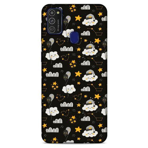 Spacex (45) Tema Liquid Air Kılıf Samsung Galaxy M21 Kılıf