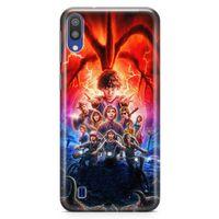 Samsung Galaxy M10 Kılıf Sranger Things Arka Kapak Koruma Desenli Full Koruyucu