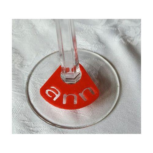 Özelleştirilebilir Şarap Kadehi Aksesuarı (Bu ürün Sadece Plastik parçadır - Almadan Önce Soru Sorabilirsiniz)