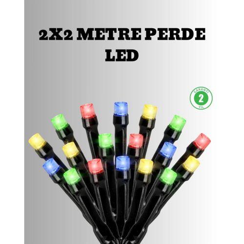 2x2 Metre Pil İle Çalışan Perde Led Işık – 8 Modlu Dekoratif