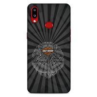 Samsung Galaxy A10s Uyumlu Kılıf Motorsiklet (40) Fit Silikon Kılıf Harley