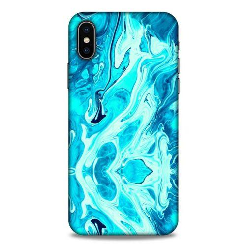Mermer Turkuaz Apple Iphone X Kılıf