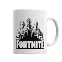 Fortnite Preto e Branco Kupa Bardak Porselen