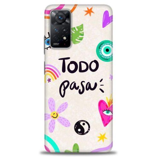 Xiaomi Redmi Note 11 Pro Kılıf HD Baskılı Kılıf - ToDo Pasa + Tam Ekran Koruyucu