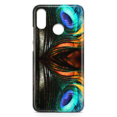 Huawei P20 Lite Kılıf Peacock Arka Kapak Koruma Desenli Full Koruyucu