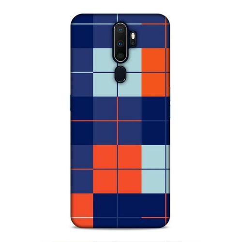 Oppo A9 2020 Uyumlu Kılıf Insomnia (23) Ultra Koruma Kılıfı Kırmızı Lacivert