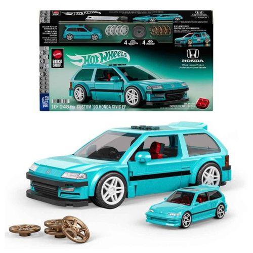 Hot Wheels Mattel Brick Shop Custom '90 Honda Civic EF JHF62