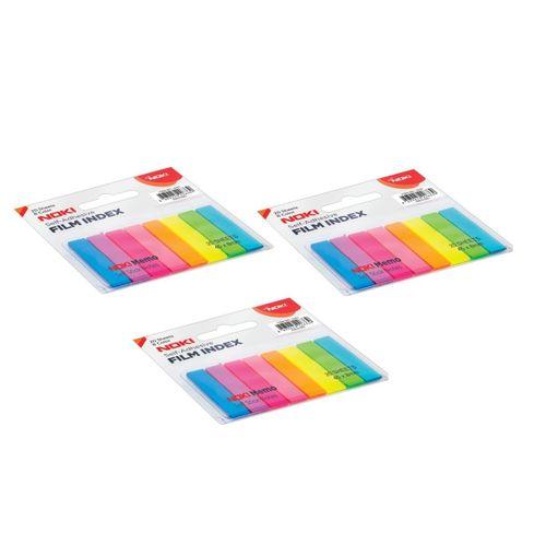 NOKİ MEMO FİLM INDEX 8 RENK AYRAÇ (POSTIT) 12401 ( 3 Adet)