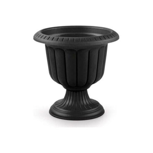 Nergis Ayaklı Saksı 48 Cm Antrasit 2 No 3 Lt. Royaleks-N002