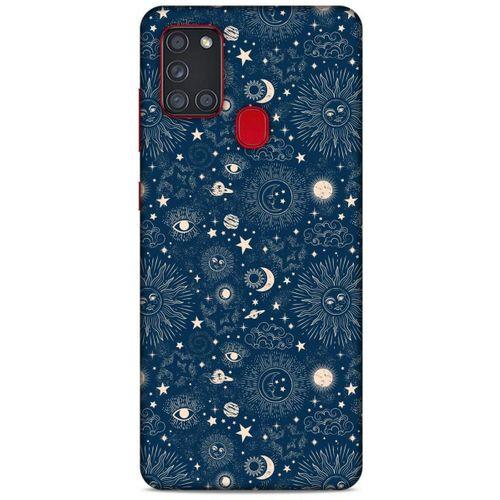 Spacex (13) Tema Silikon Kap Samsung Galaxy A21s Kılıf