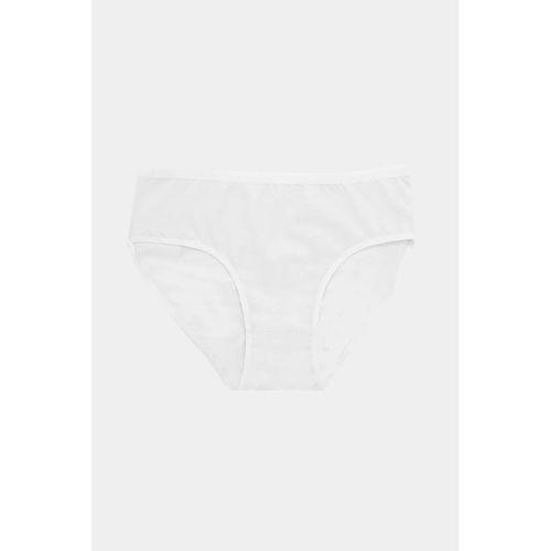 Büyük Beden Pamuklu Siyah Beyaz Ten Rengi 3'lü Külot