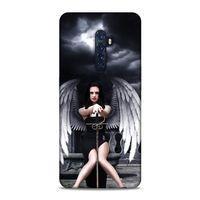 Oppo Reno 2 Kılıf Melek Haloween Arka Kapak Silikon Koruma Full Koruyucu