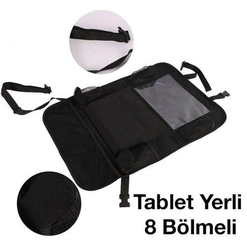 Zhltools Araba Koltuk Arkası Eşya Düzenleyici Organizer Tablet Telefon Tutucu